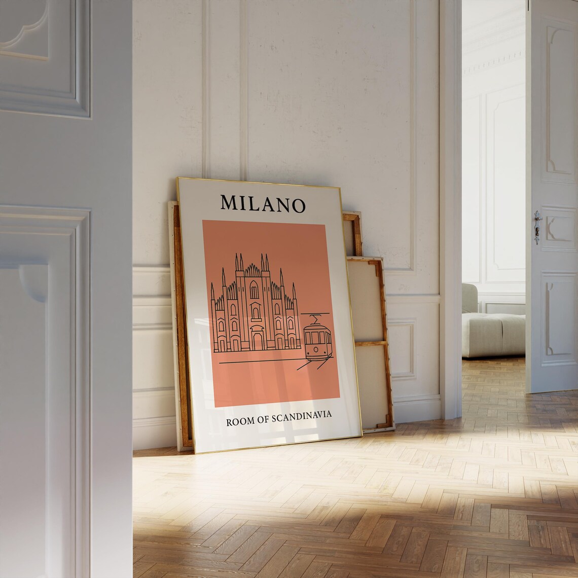 Milano Minimalist Travel Poster, Scandinavian City Art - Image 4