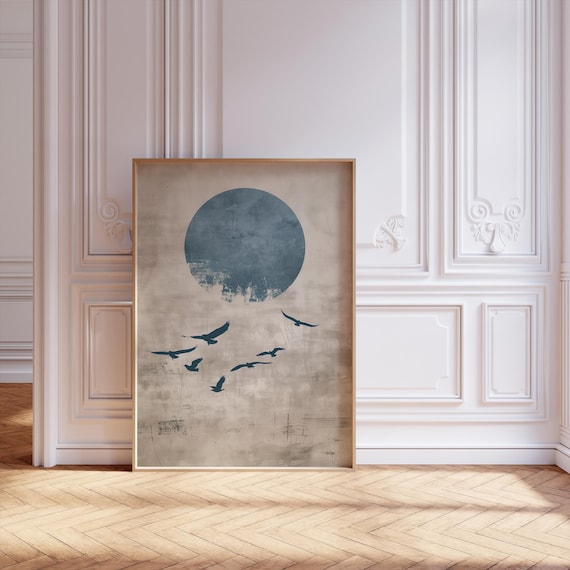 Minimalist Japandi Travel Poster