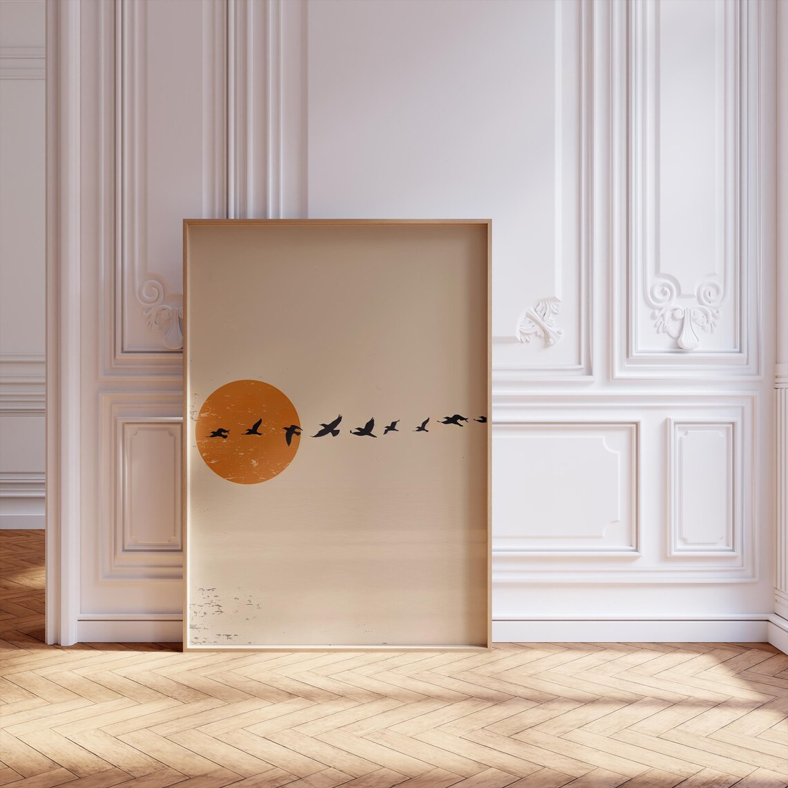 Japanese Art Japandi, Scandinavian Minimalist Poster