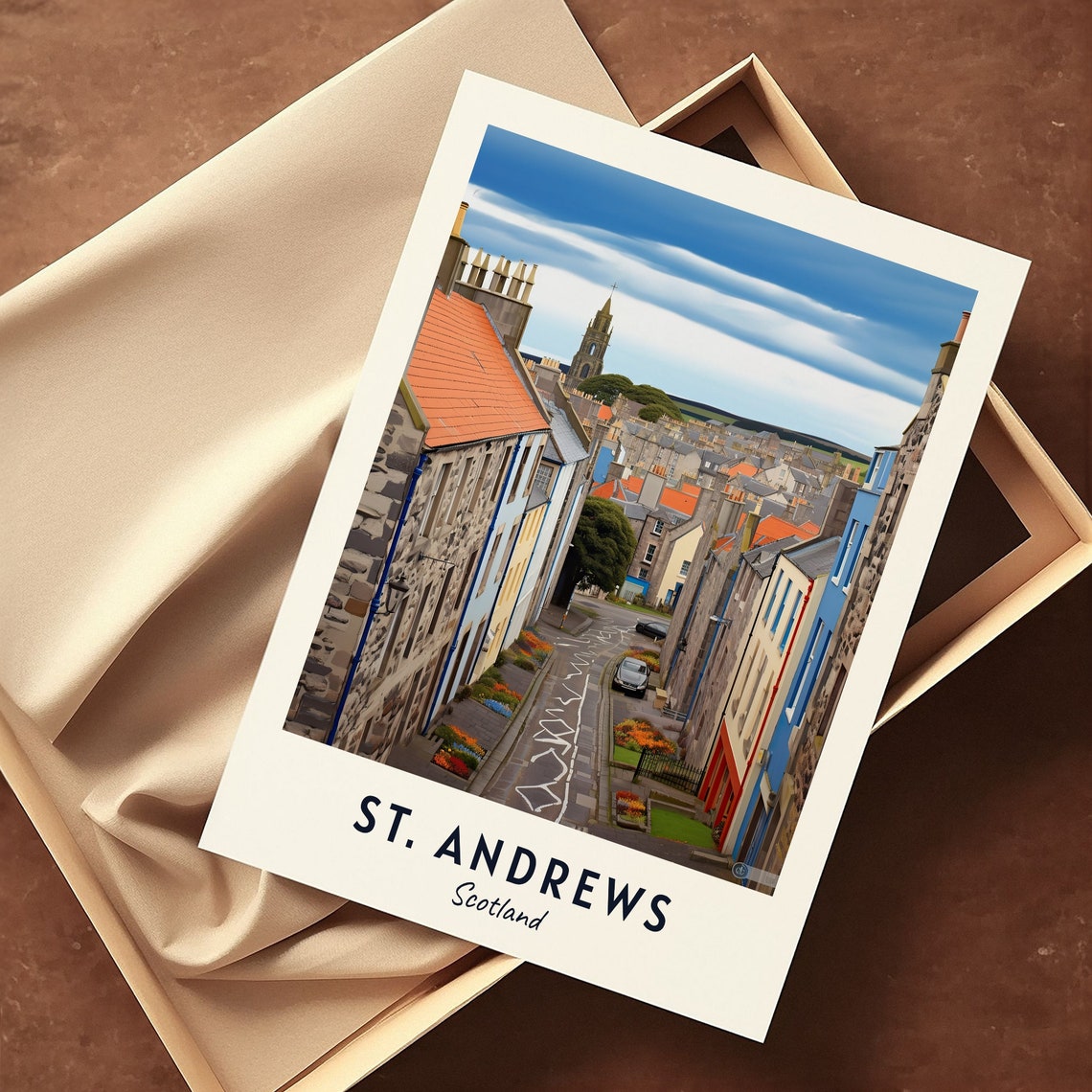 Glenfinnan Travel Print Wall Art Glenfinnan Scotland City Print Glenfinnan Travel Gift Glenfinnan City Poster - Image 3