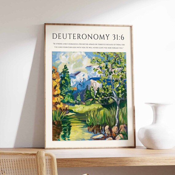 Bible Verse Poster Bible Art Monet Poster Christian Gift Christian Decor Christian Poster Floral Print Botanical Wall Art Floral Art
