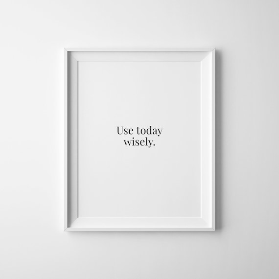 Motivational Quotes Focus Wall Art Print