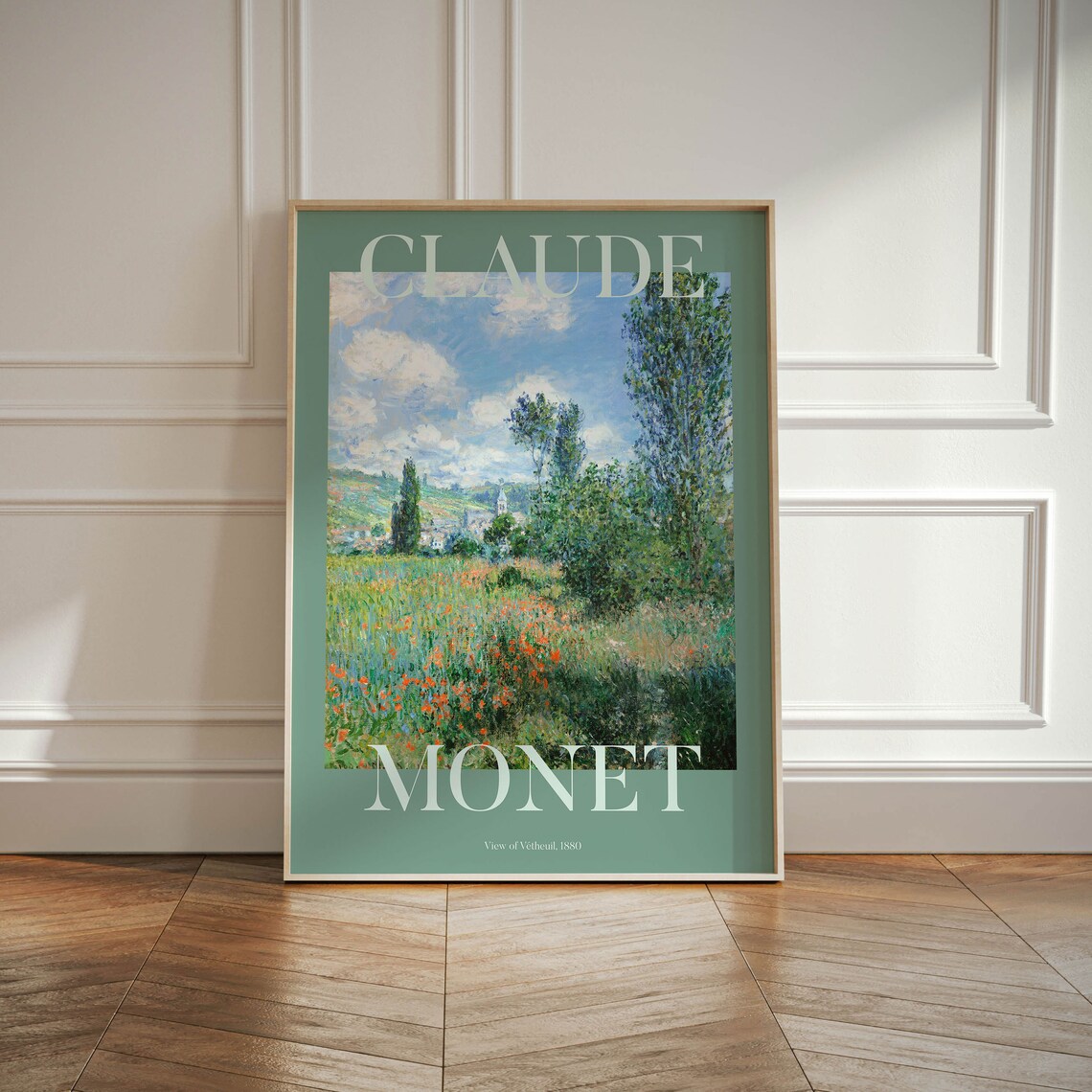 Claude Monet Landscape, Modern Impressionism Art Print - Image 4
