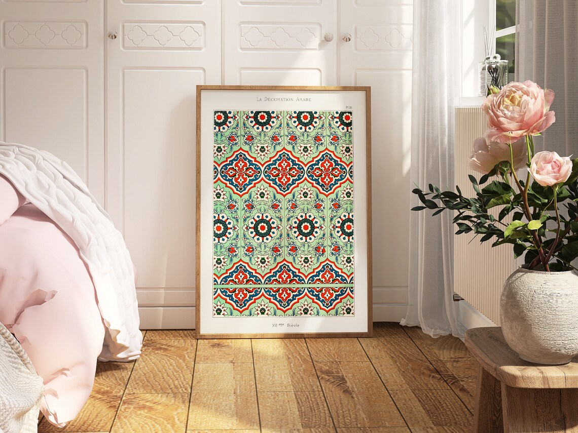 Abstract Arabic Art Print, Islamic Decor - Image 3