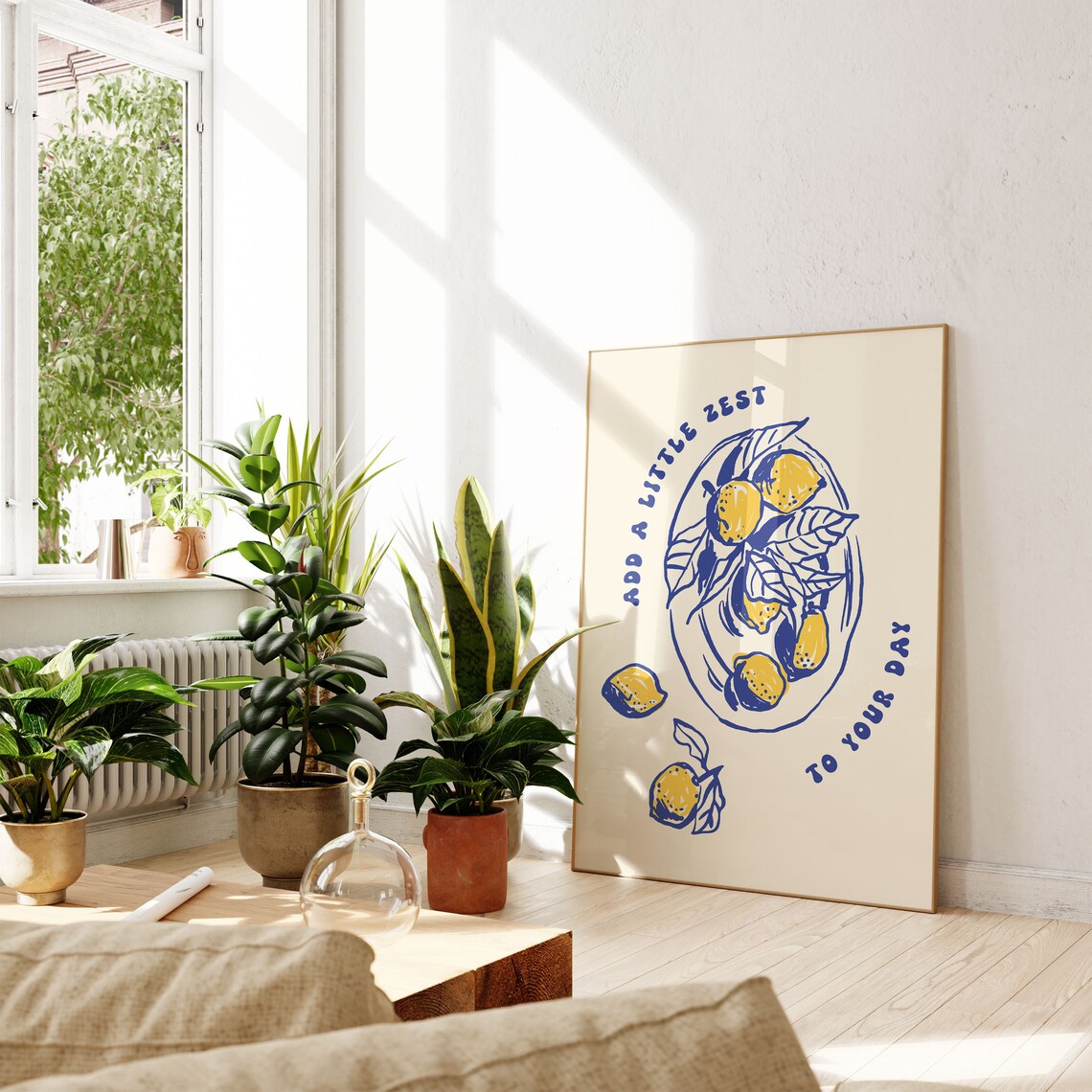 Lemon Kitchen Fruit Print, Kitchen Wall Decor - Image 3