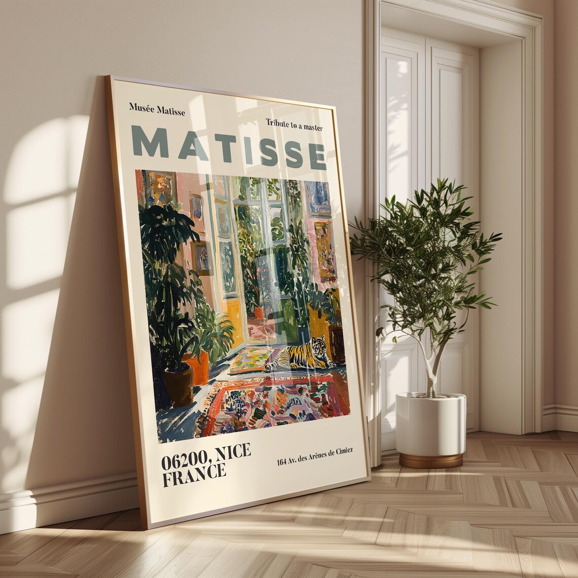 Henry Matisse Exhibition Poster, Garden Scenery Art Print - Image 2