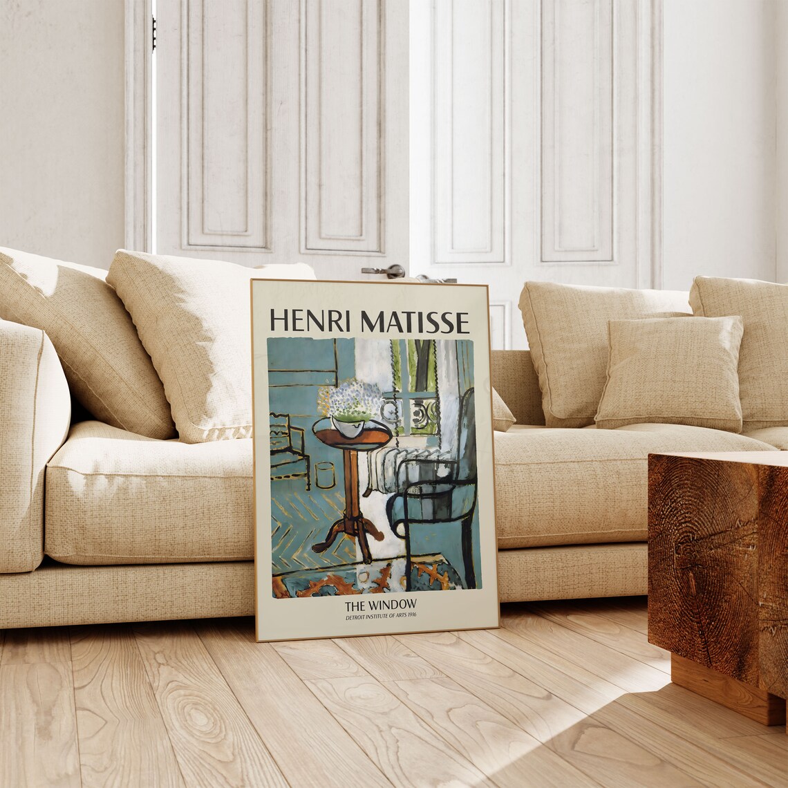 Henry Matisse Exhibition Poster, Floral Garden Scenery - Image 4