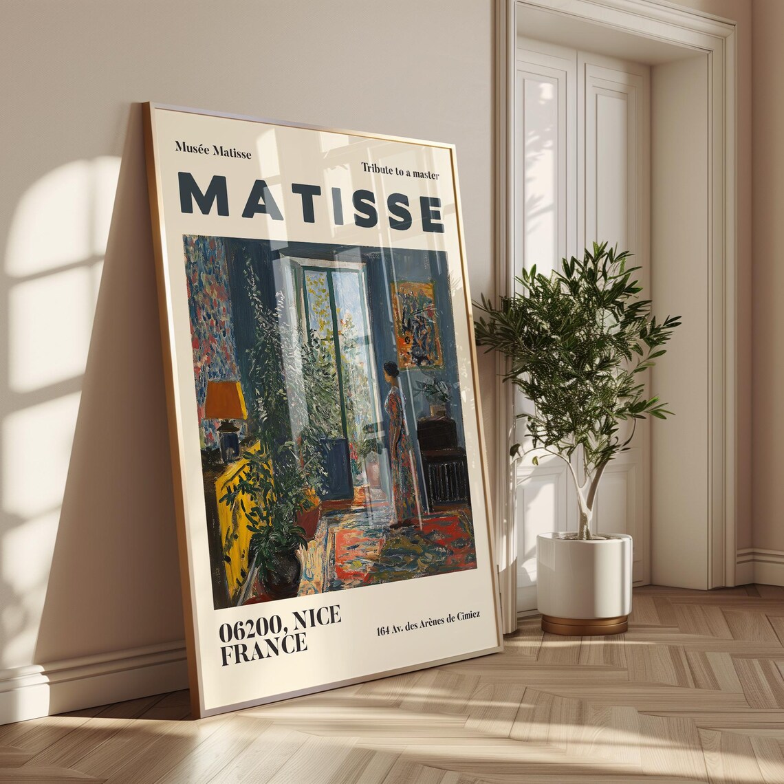 Henri Matisse Exhibition Poster, Garden Scenery - Image 4