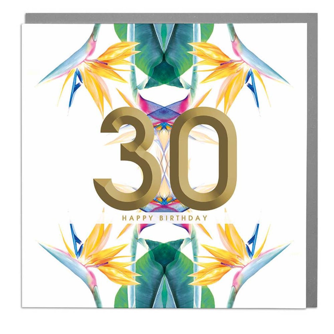 30th Birthday Typography Art Print
