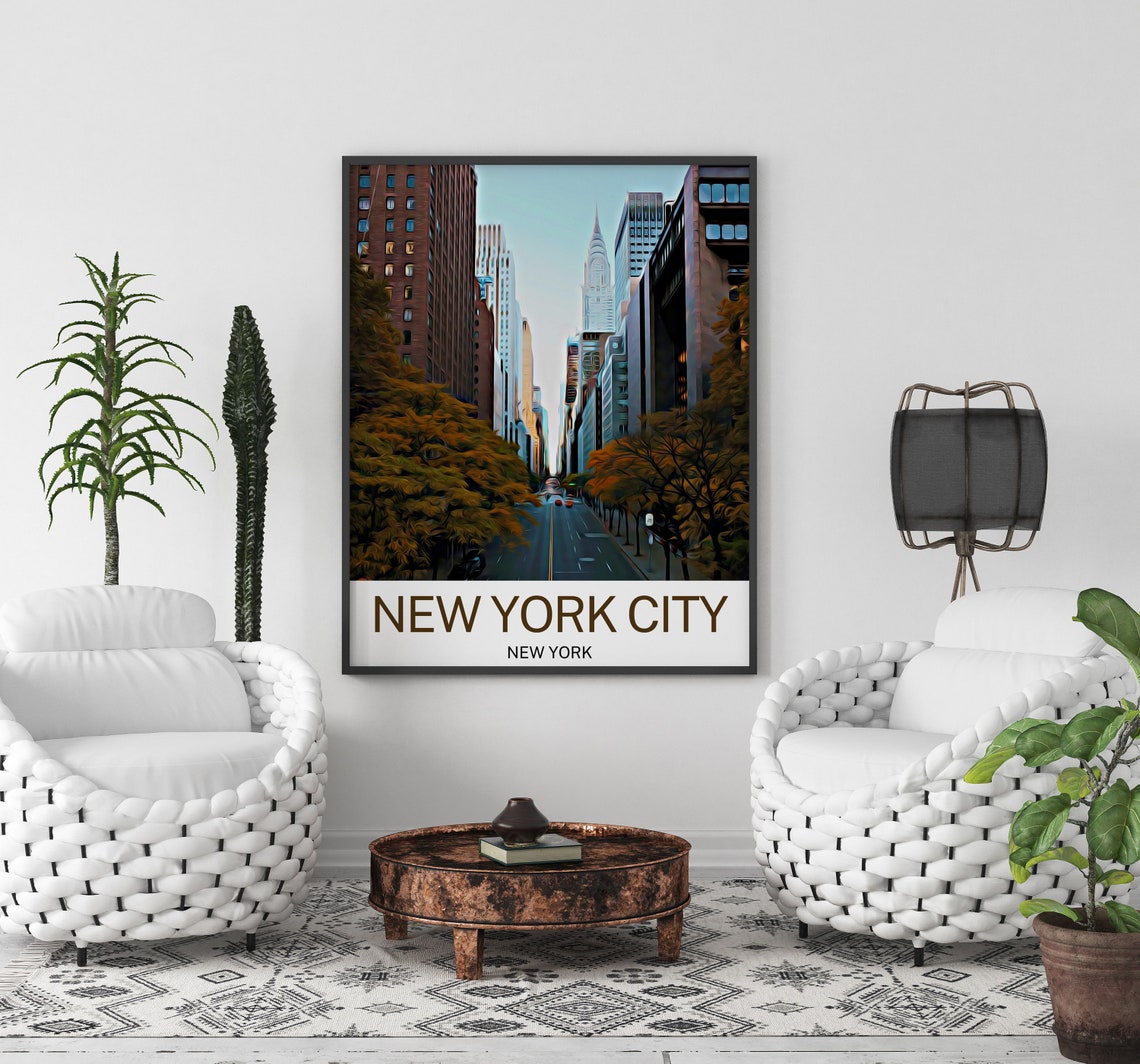 New York City Print New York City Art New York City Wall Art New York City Art Print New York City Artwork New York City Poster Nyc - Image 2