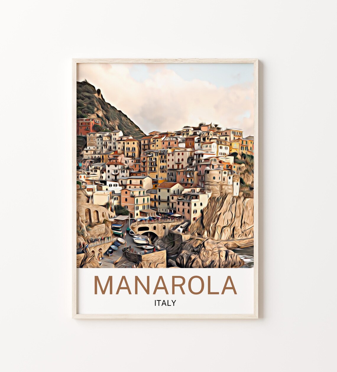 Manarola Manarola Print Manarola Wall Art Manarola Poster Manarola Painting Manarola Manarola Gift Travel Poster Print