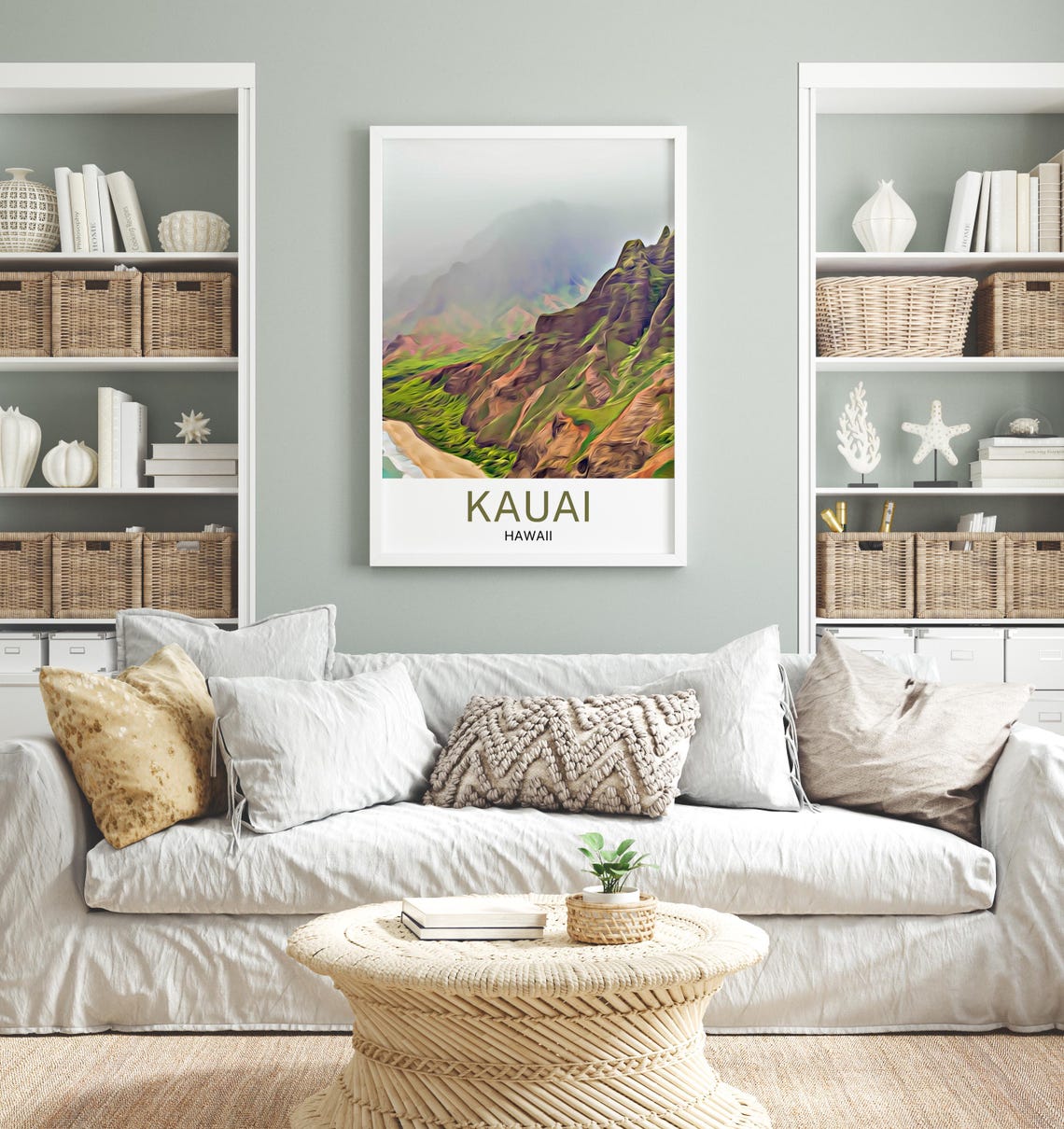 Kauai Art Kauai Print Hawaii Print Hawaii Art Kauai Poster Kauai Art Print Kauai Wall Art Kauai Hawaii Hawaii Travel Print Travel - Image 2
