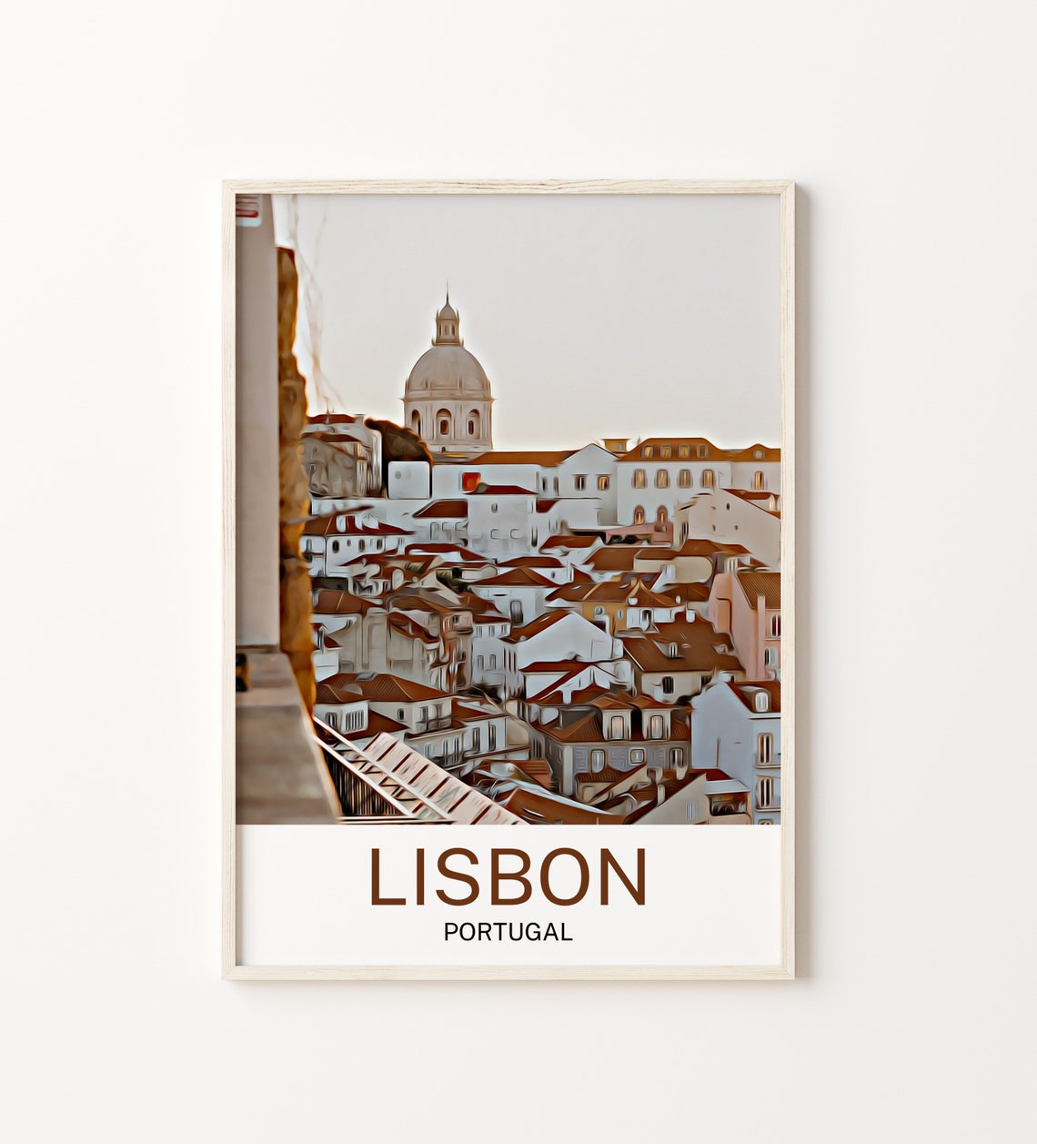 Lisbon Print Lisbon Art Lisbon Wall Art Portugal Art Print Lisbon Artwork Lisbon Poster Lisbon Decor Lisbon Portugal Travel