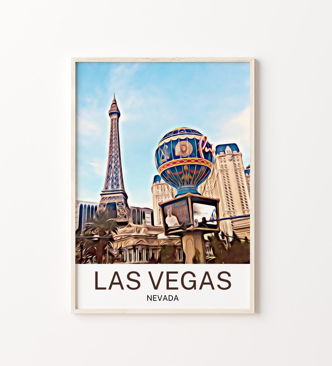 Las Vegas Travel Print Las Vegas Wall Art Las Vegas Art Las Vegas Artwork Las Vegas Art Print Las Vegas Gift Las Vegas Poster