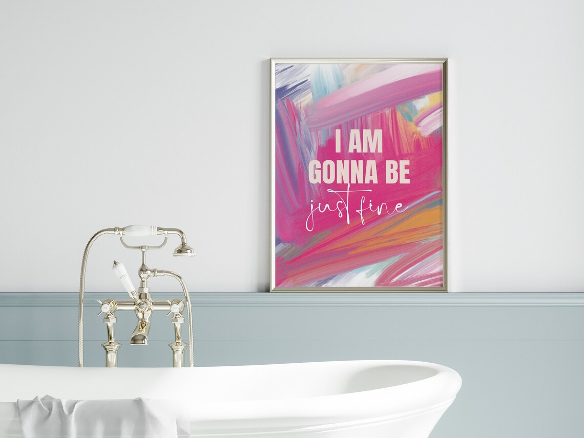 I Am Affirmation Art Print, Female Empowerment - Image 3