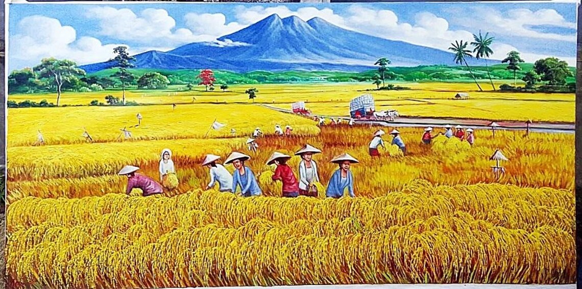 Abundant Harvest, Realistic Painting - Image 2