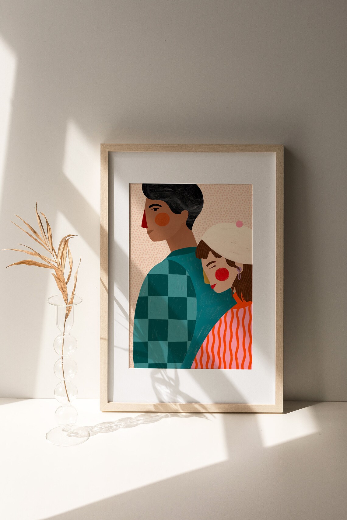 Be My Valentine Love and Friendship Art Print - Image 3