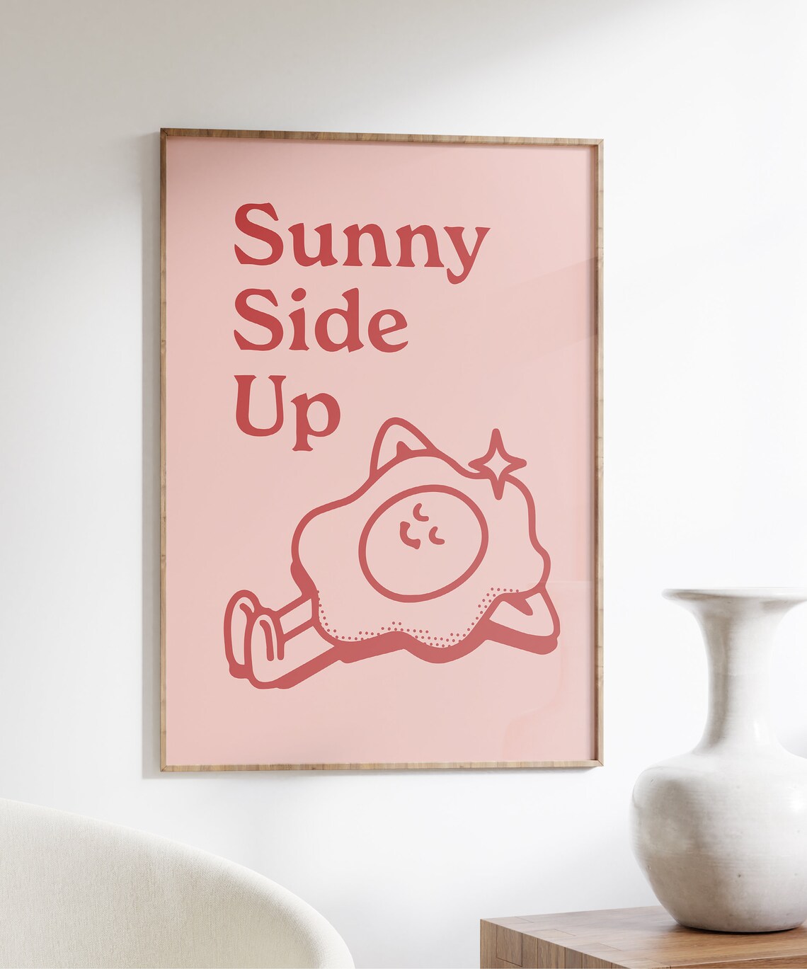 Retro Quote Positive Print, Cute Retro Wall Art - Image 4