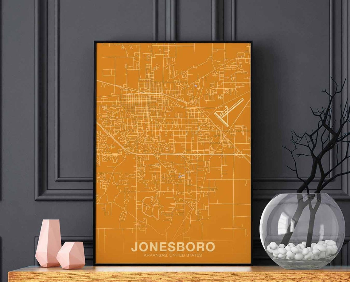 Jonesboro Arkansas USA Poster Print