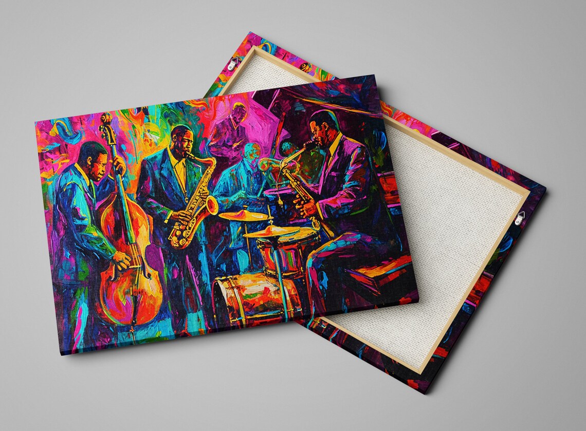 Jazz Fusion Band Wall Art Print, Music Poster Decor - Image 4