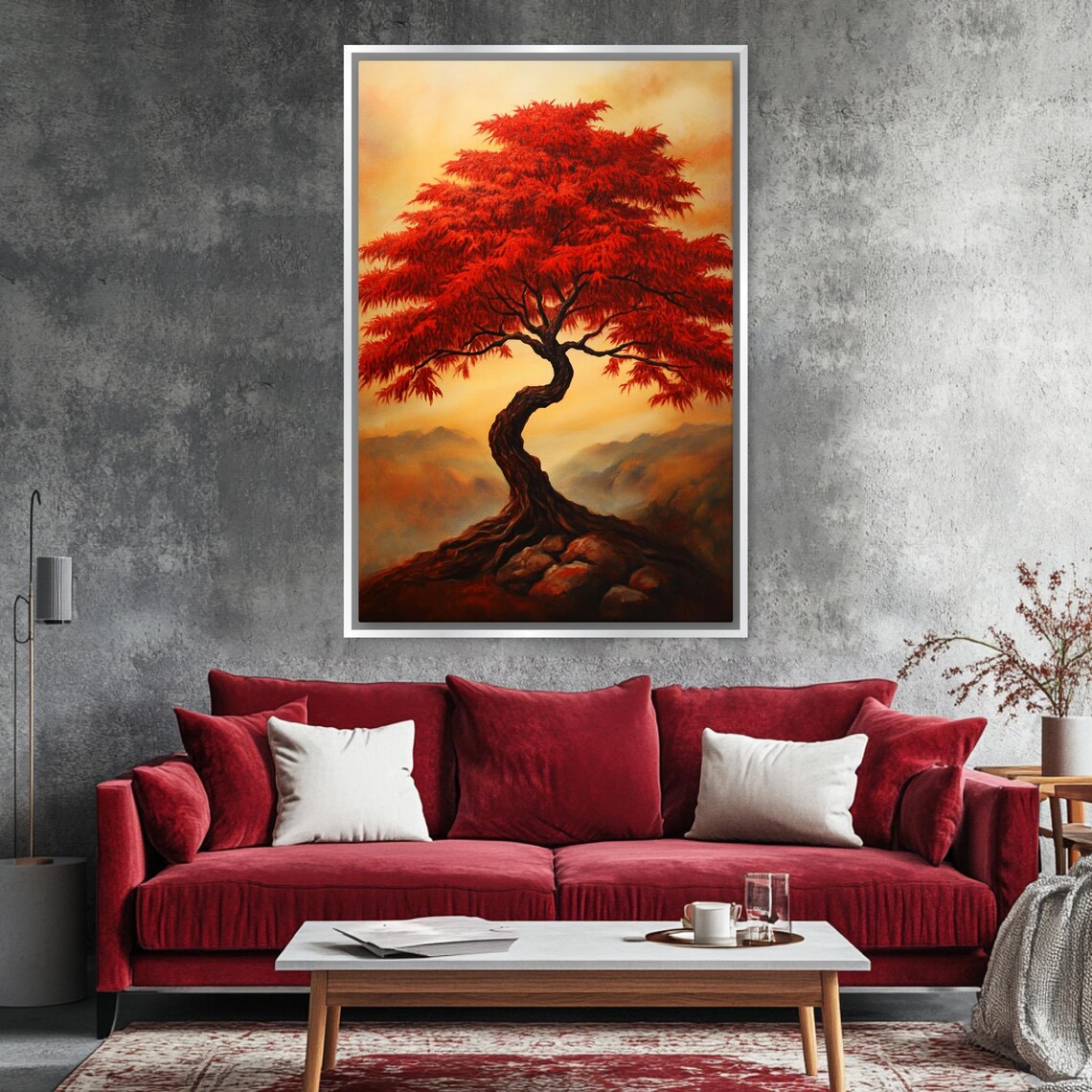 Japanese Maple Tree Asian Nature Wall Art Print - Image 5