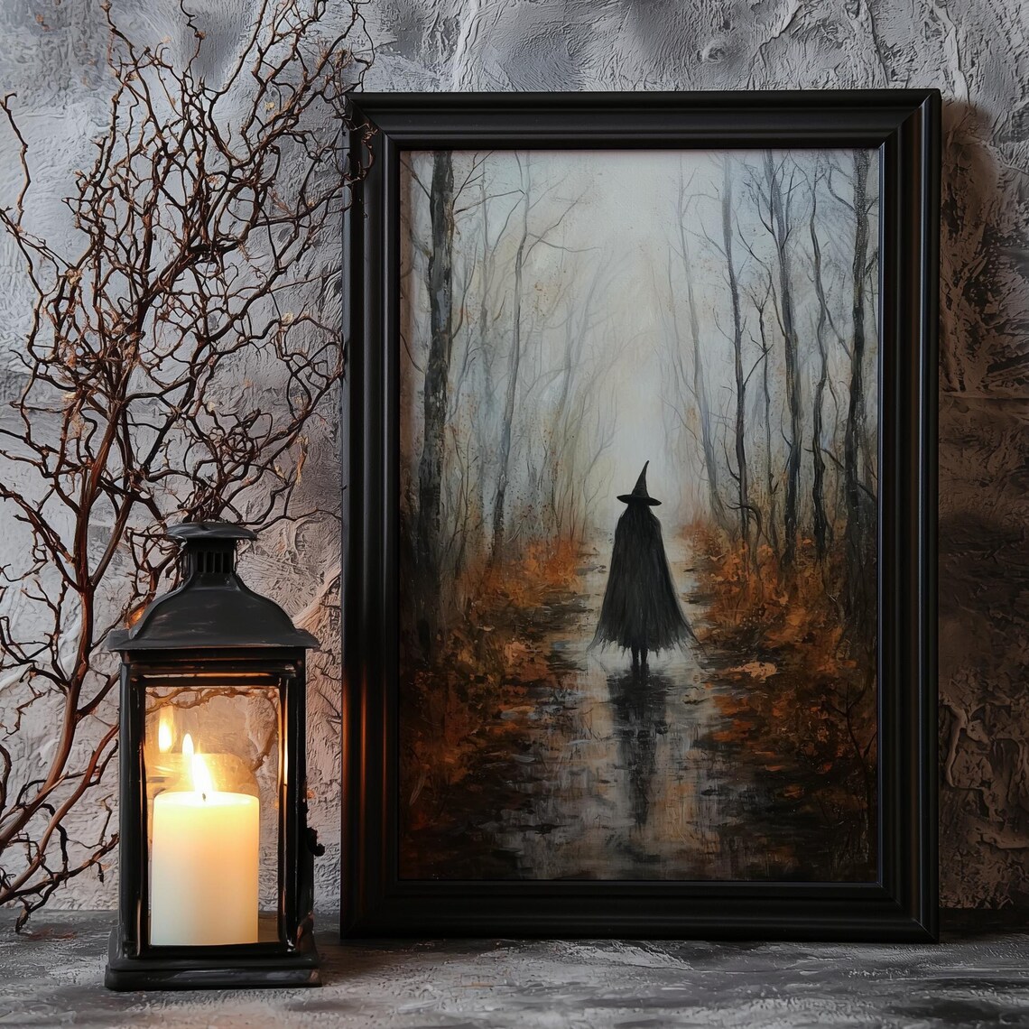 Witch In The Creek, Dark Academia Gothic Victorian
