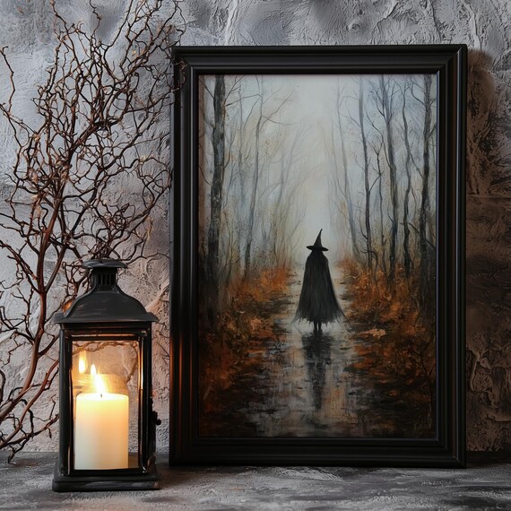 Witch In The Creek, Dark Academia Gothic Victorian