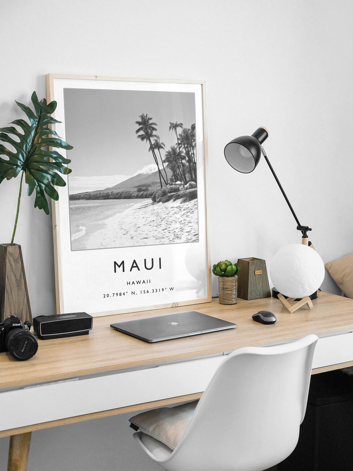 Maui Travel Poster, Hawaii Beach Travel Art - Image 2