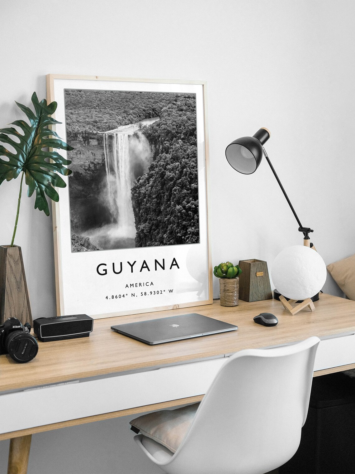 Guyana Travel Poster, Caribbean Travel Art - Image 3