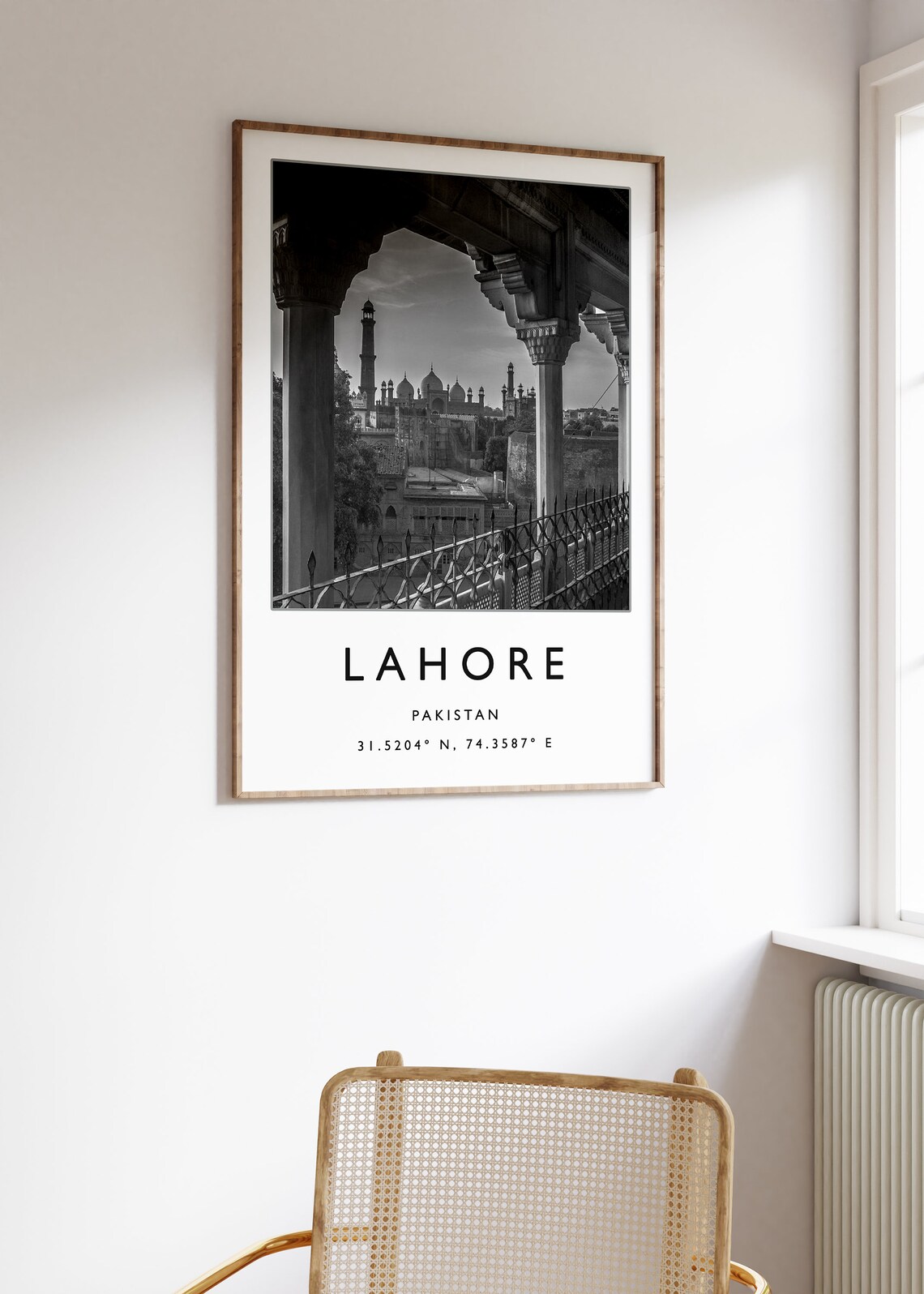 Lahore Travel Poster, Pakistan Travel Art Print - Image 3