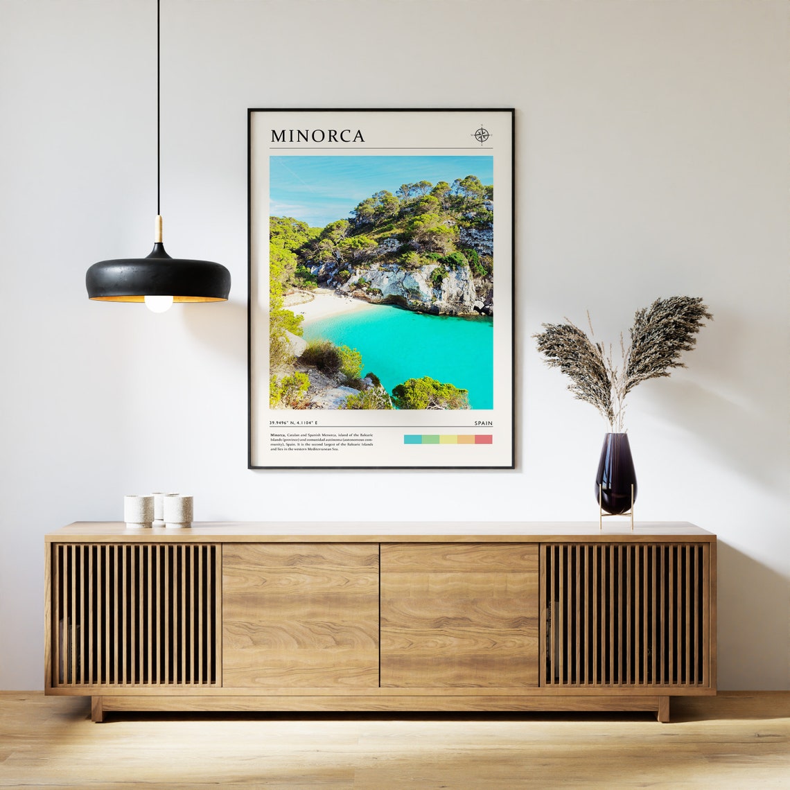 Minorca Travel Print Minorca Travel Poster Spain Travel Print Travel Art Travel Poster Photographic Travel Art City Print A1a2a3a4 - Image 2