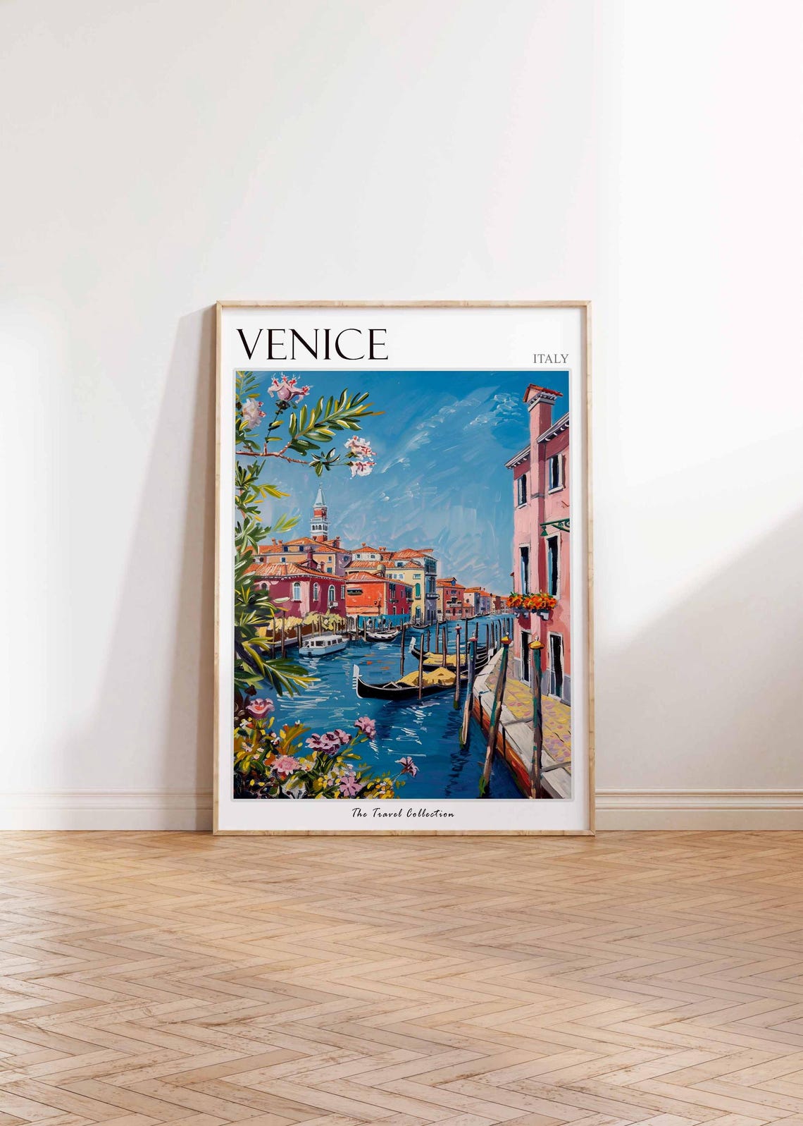 Venice Poster Italian Travel Print Venice Travel Art Venice Wall Art Italian Travel Venice Home Decor Venice Travel Gift - Image 2