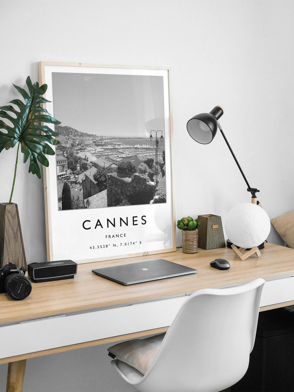 Cannes Poster Cannes Travel Print France Travel Poster Travel Decor Minimalist Travel Poster Black And White Poster Gift A1a2a3a4 - Image 2