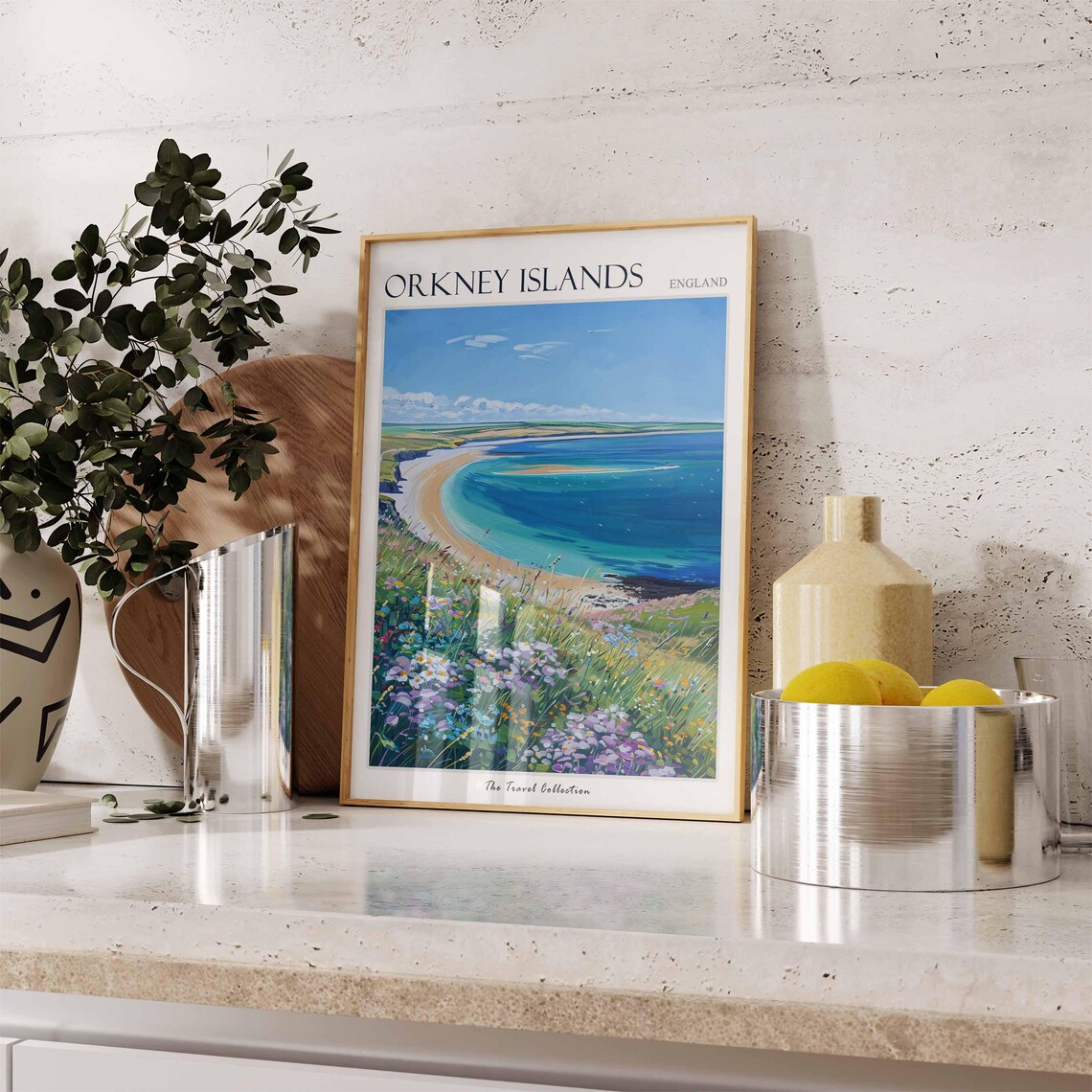 Orkney Islands Poster Scotland Poster Island Poster Scottish Decor Travel Print Wall Art Home Decor Scotland Travel Orkney Scotland - Image 3