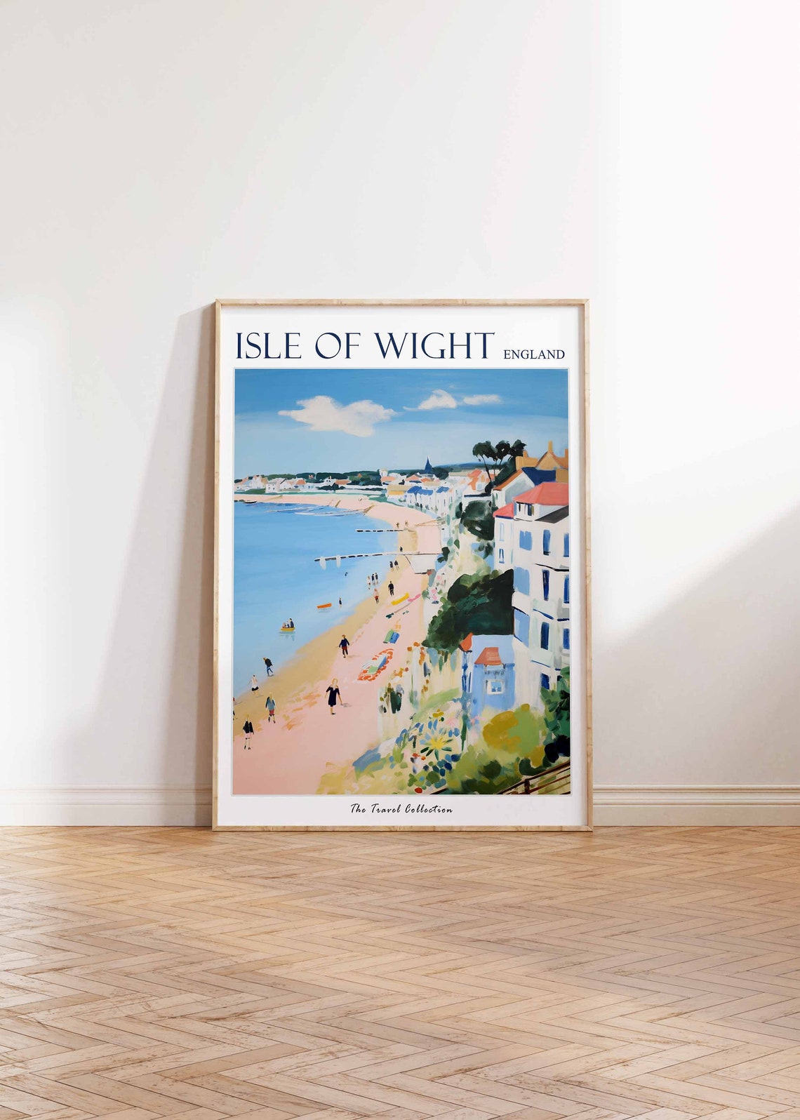 Isle Of Whithorn Poster Isle Of Whithorn Travel Print Scotland Travel Poster Scottish Decor Tropical Decor Isle Of Whithorn Gift - Image 2