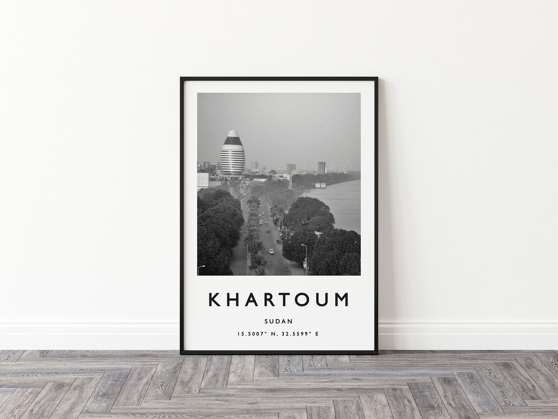 Khartoum Travel Poster, African Travel Art Print - Image 2