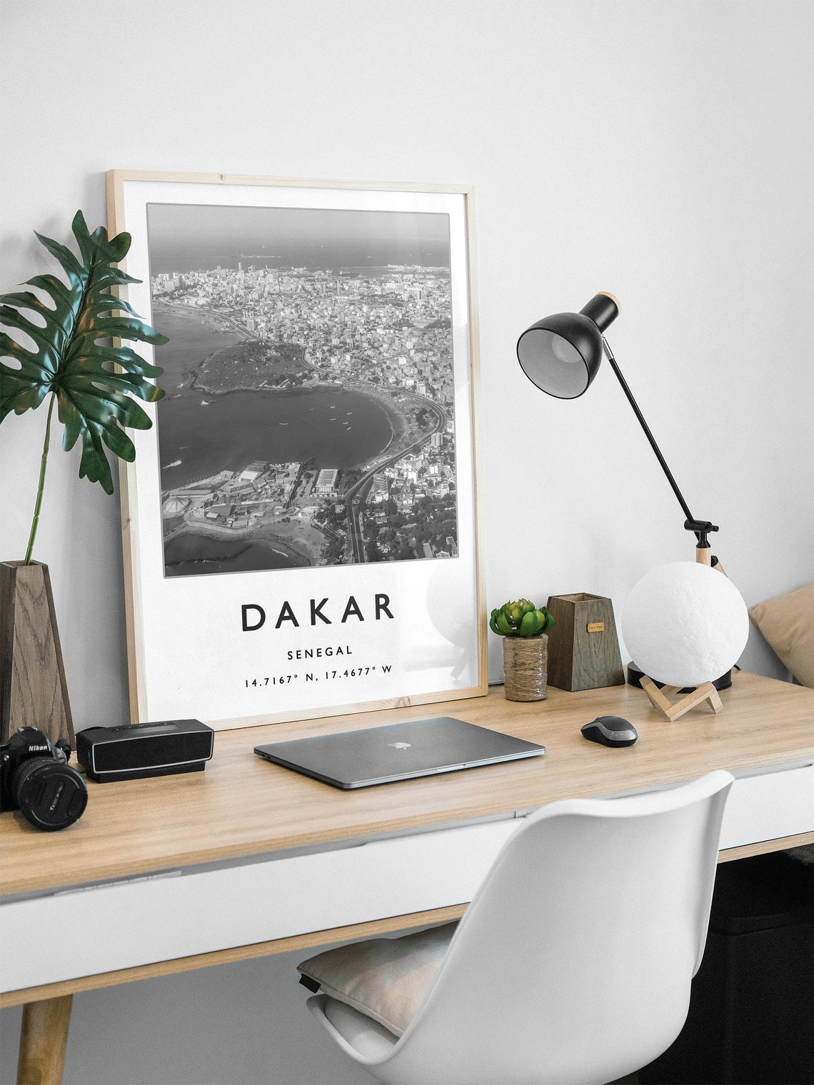 Dakar Travel Print Dakar Travel Poster African Travel Poster Senegal Travel Art Print African Wall Art African Travel Print - Image 2