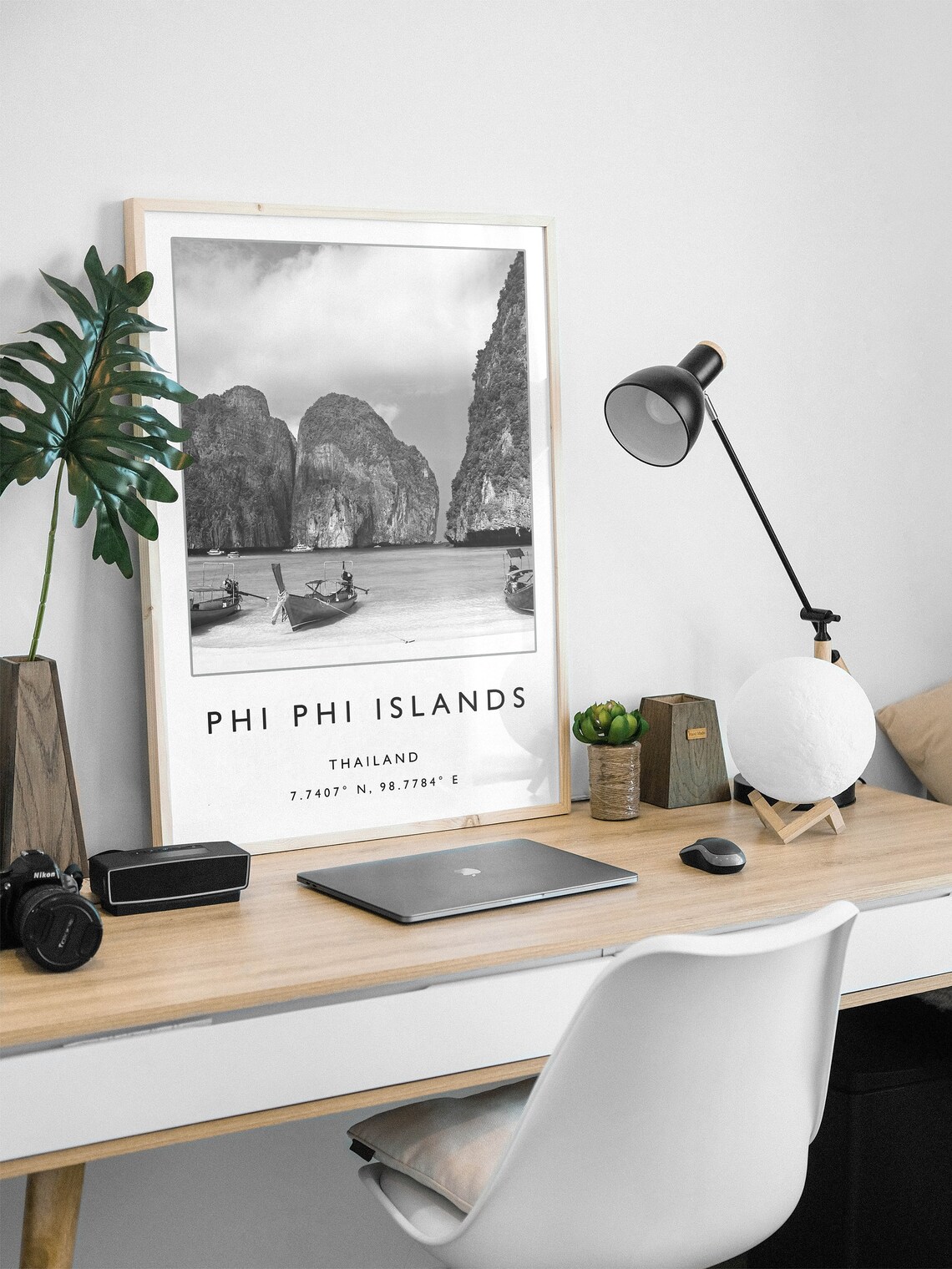 Phi Phi Islands Travel Poster, Thailand Travel Print - Image 3