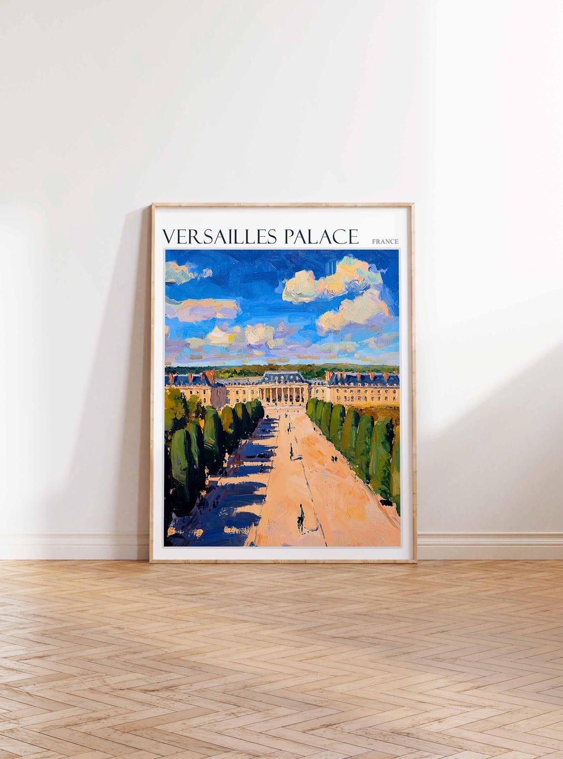 Versailles Palace Poster Versailles Palace Travel Print French Decor Europe Travel Poster European Wall Art France Travel Poster - Image 2