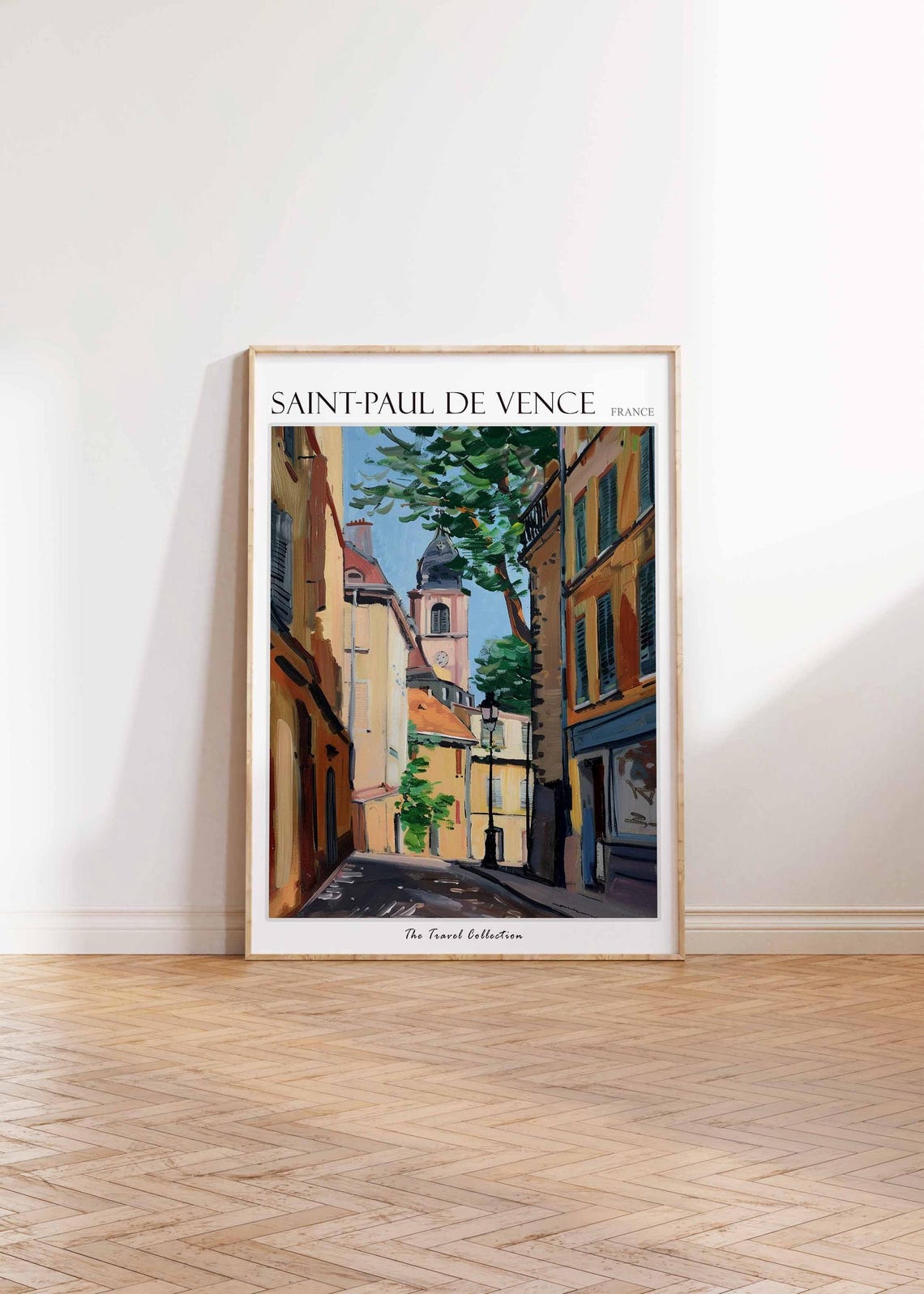 Saint Paul De Vence Poster France Travel Print French Decor Europe Travel Poster European Wall Art Saint Paul De Vence Travel Poster - Image 2