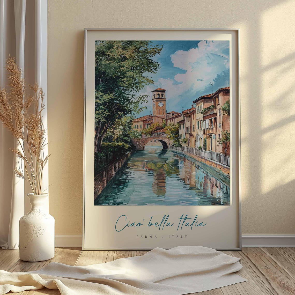 Parma Poster Italian Travel Print Parma Travel Art Parma Wall Art Italy Art Italy Travel Decor Italian Travel Gift - Image 2