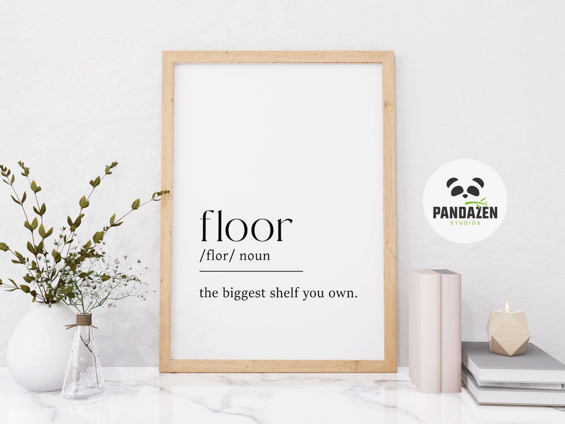 Floor Definition Bedroom Decor Teenager Wall Art Teen Room Decor Funny Teen Poster Room Decor For Teen Boys Room Decor For Teen Girls - Image 8