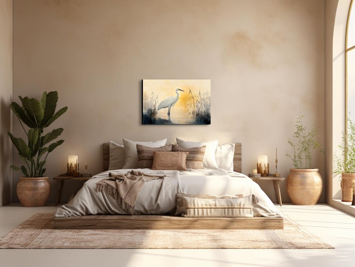 Watercolor Blue Herron, Watercolor Nature Art - Image 6
