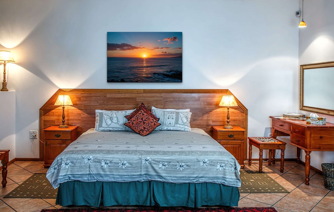 Golden Ocean Sunset Over Calm Water With Warm Reflection Poster - Image 6