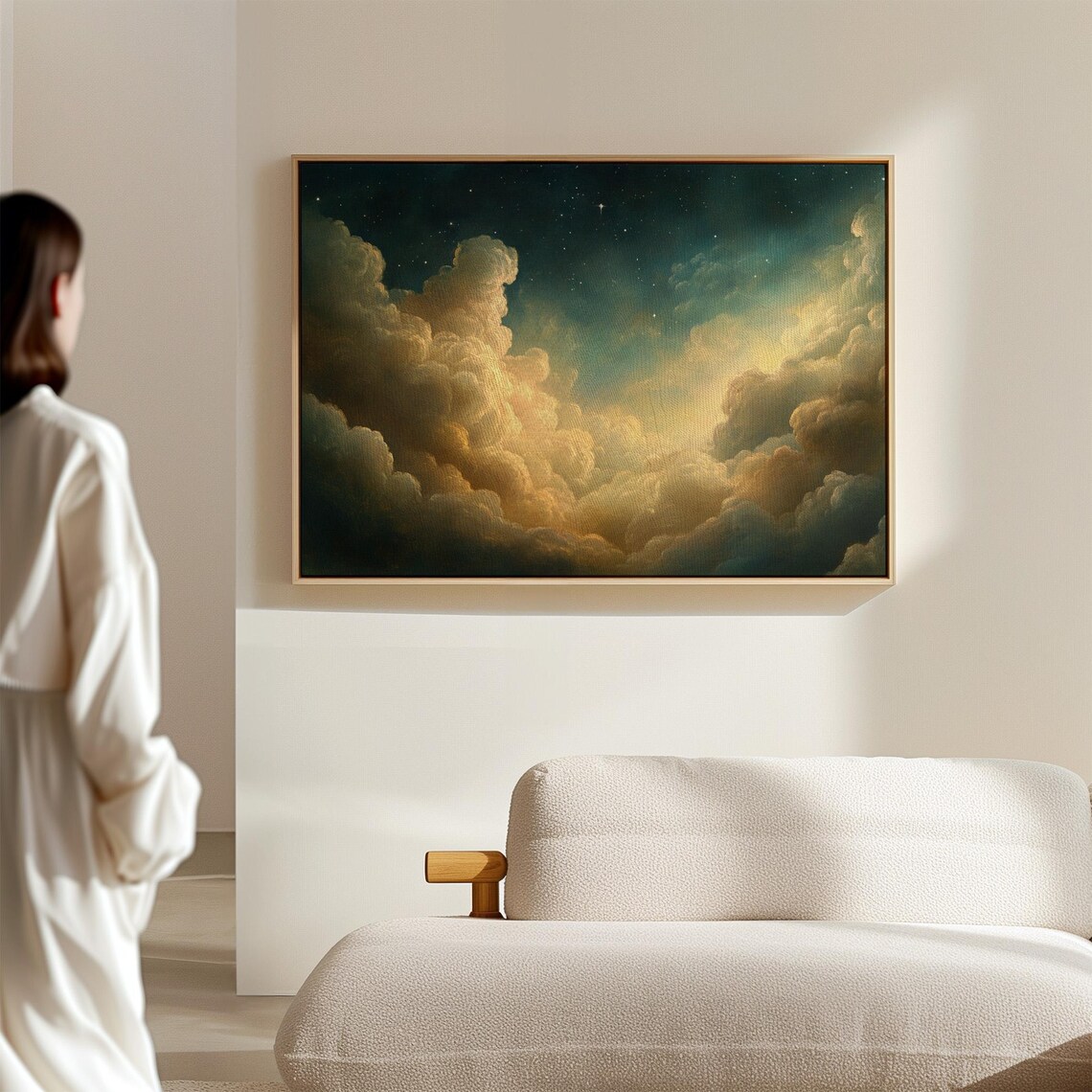 Celestial Clouds And Starlit Sky, Ethereal Decor - Image 7