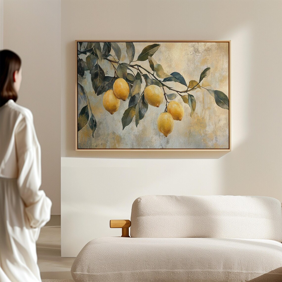 Vintage Lemon Tree Art Print, Rustic Farmhouse Decor - Image 6