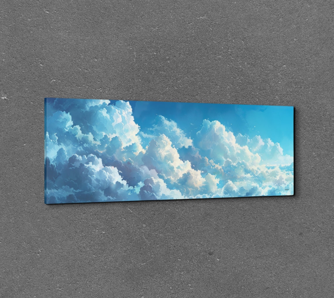 Panoramic Cloud Sky Wall Art - Image 3