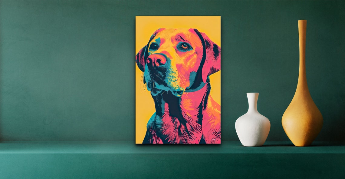 Labrador Retriever Pop Art
