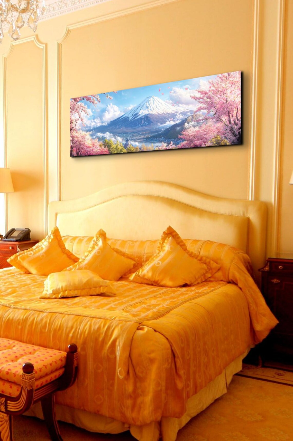 Panoramic Mount Fuji Travel Poster, Japanese Mountain - Image 7