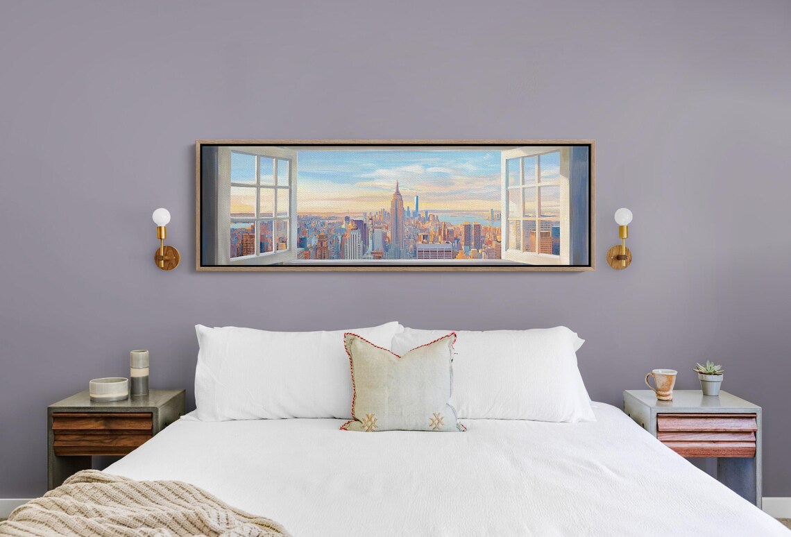 Empire State Building NYC Skyline Art Print - Image 2